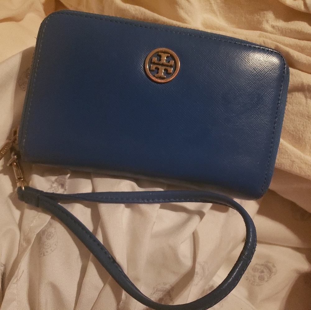 Tory Burch Cobalt Blue Wallet